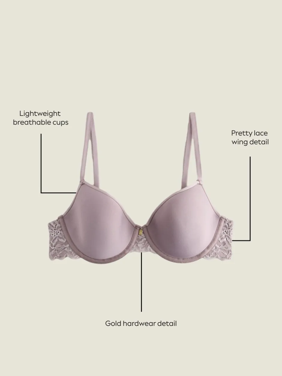 Beha's*Next - Premium Ultiem Comfort Lichtgewicht Ademende T-shirt Beha Taupe