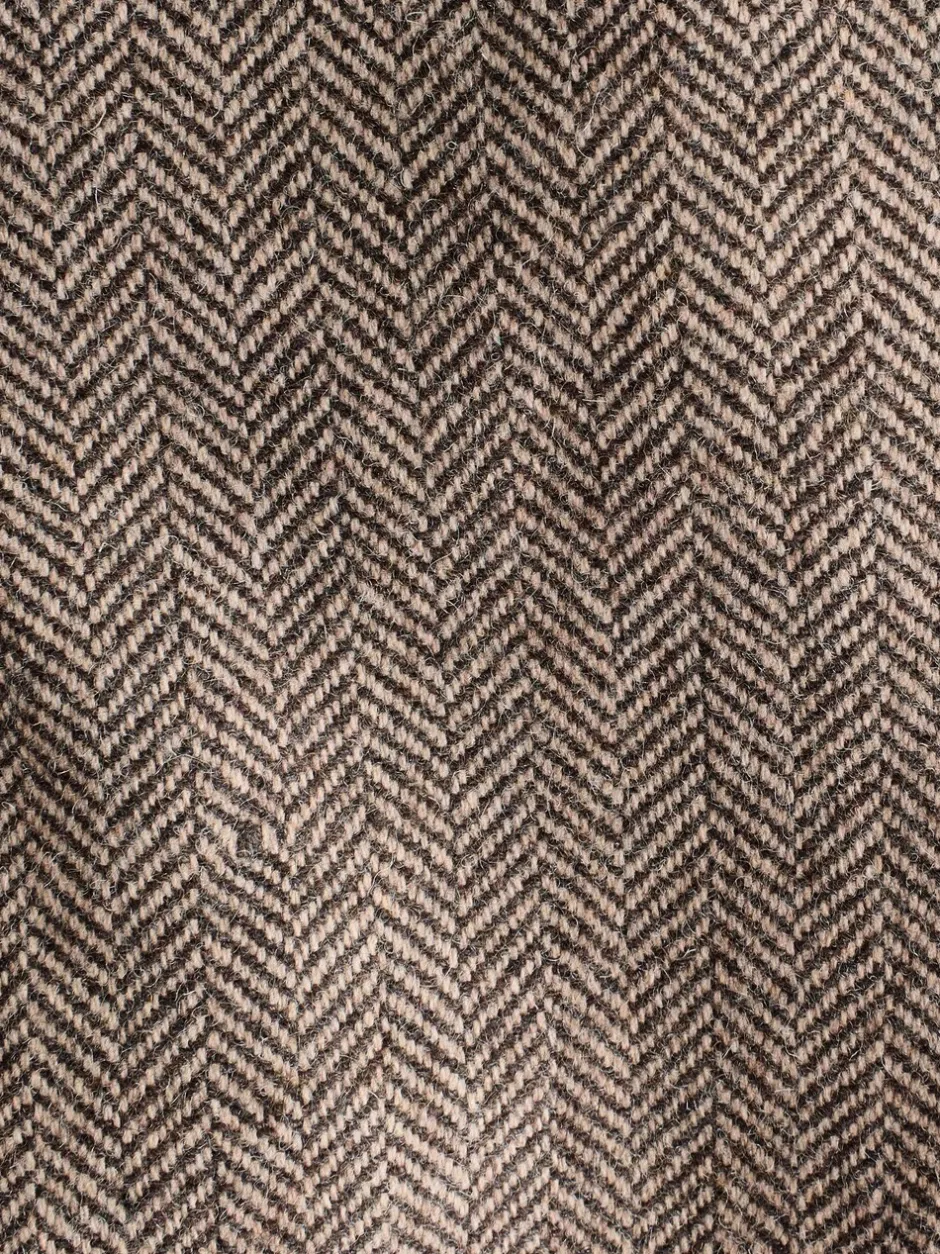 Blazers En Business-Jasjes*Next - Slim Fit - Blazer met visgraatmotief en hoog wolgehalte Taupe