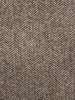 Blazers En Business-Jasjes*Next - Normale Pasvorm - Signature Nova Fides Blazer van wolblend met visgraatmotief Taupe bruin