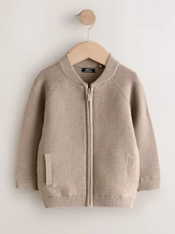 Truien En Breisels*Next Taupe bruin - Vest met ritssluiting (3 mnd-7 jr)