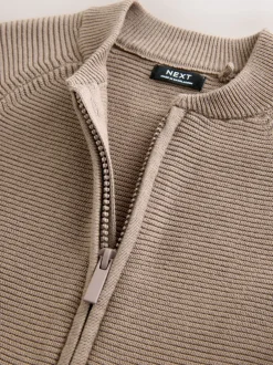 Truien En Breisels*Next Taupe bruin - Vest met ritssluiting (3 mnd-7 jr)