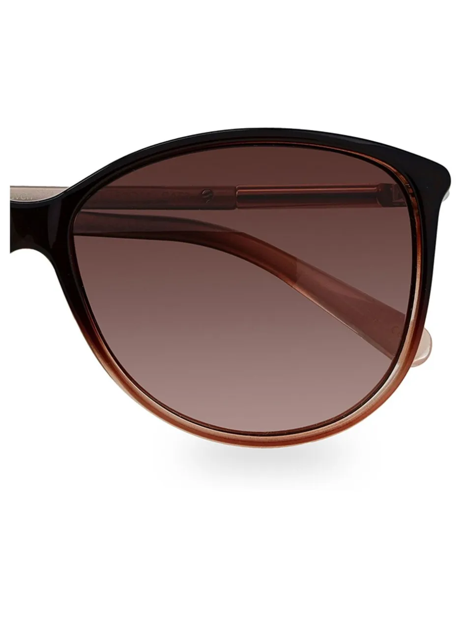 Zonnebril*Ted Baker - Raven zonnebril in chocoladebruin