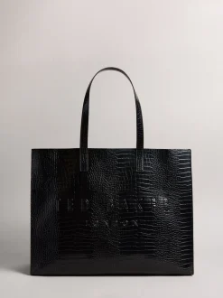 Tassen|Ted Baker - Seacon - Tas met klein icoontje en kruisjesmotief
