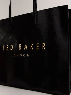Tassen*Ted Baker Crikon extra grote iconische tas met kreukeffect