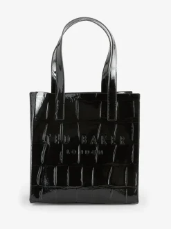 Tassen|Ted Baker Reptcon Croc Effect Small Icon Bag