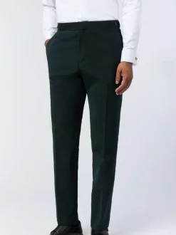 Smokings En Feestkleding|Ted Baker Tailoring - Groene smokingbroek