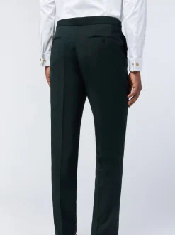 Smokings En Feestkleding|Ted Baker Tailoring - Groene smokingbroek