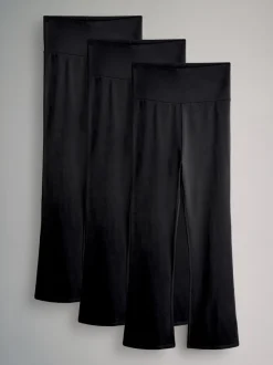 Leggings En Joggingbroeken|The Set 3 Pack Flared Leggings