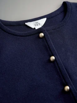 Kostuums En Werkkleding*The Set 2 Pack Knitted Gold Button Vests