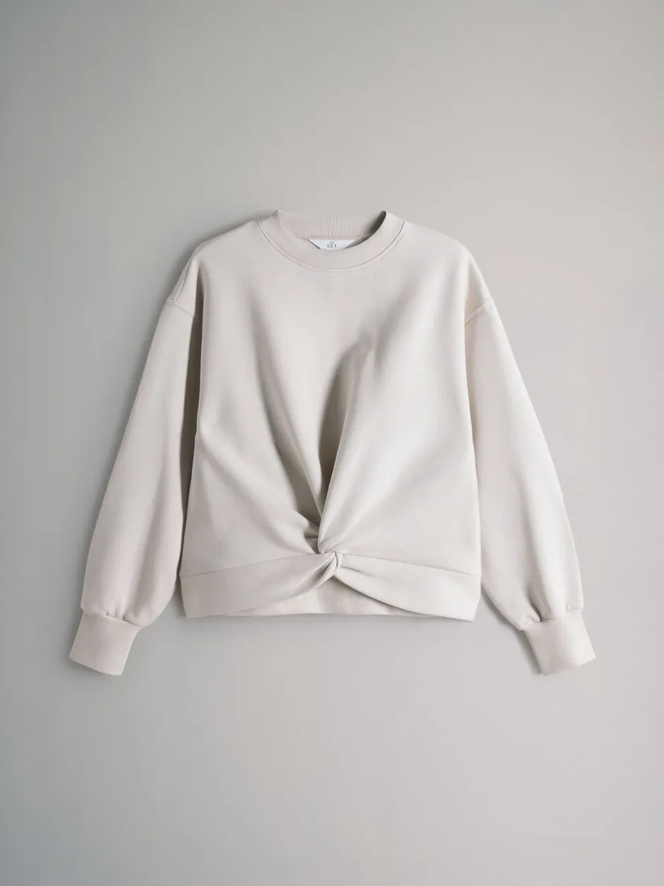 Hoody's En Sweatshirts|The Set 2 Pack Knot Front Sweatshirt