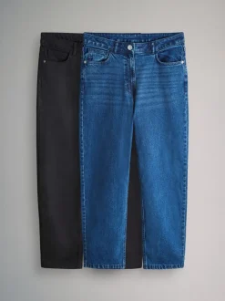 Jeans|The Set 2 Pack Mom Jeans