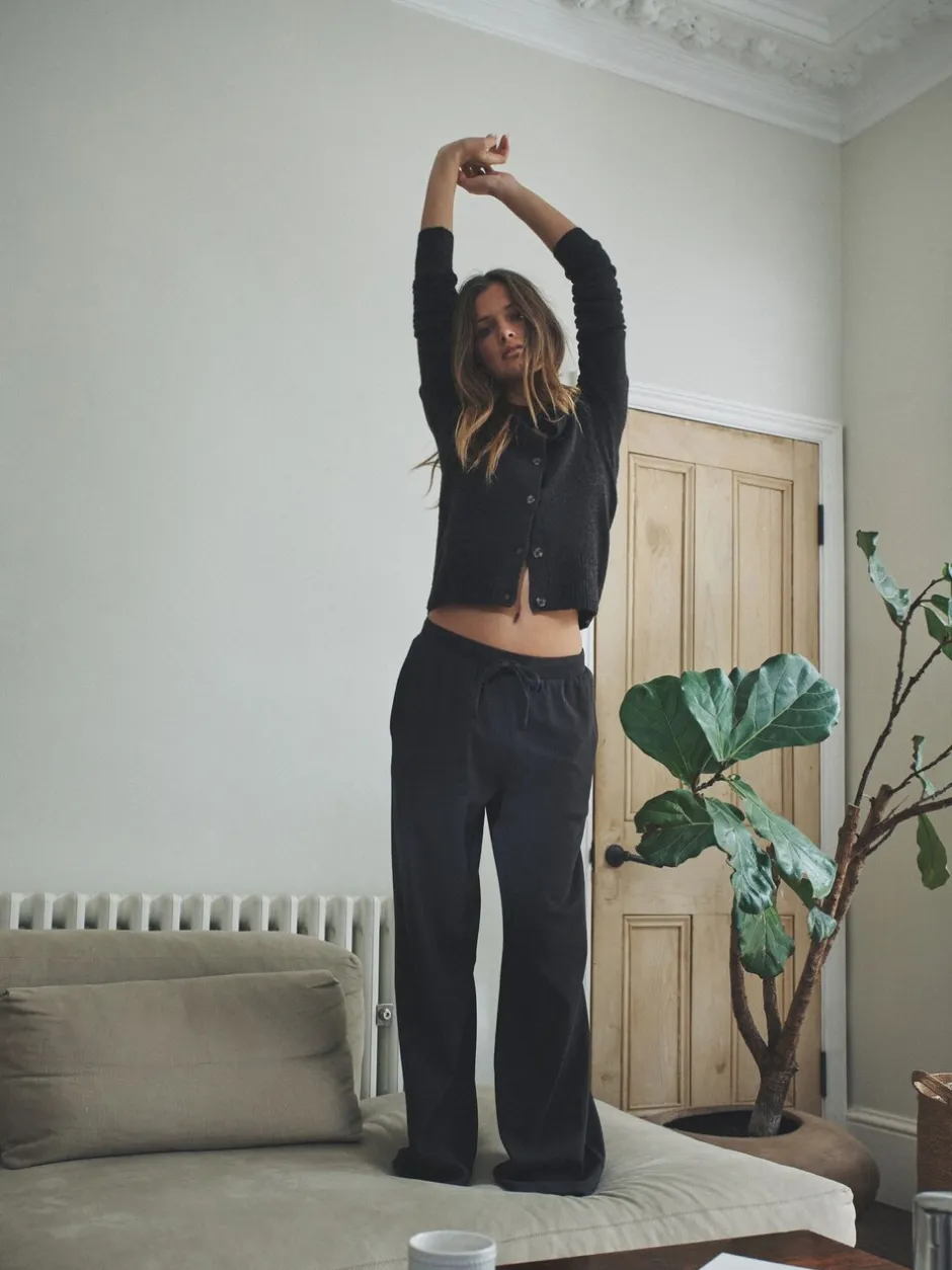 Sportkleding|The Set 2 Pack Ribbed Jersey Wide Leg Trouser