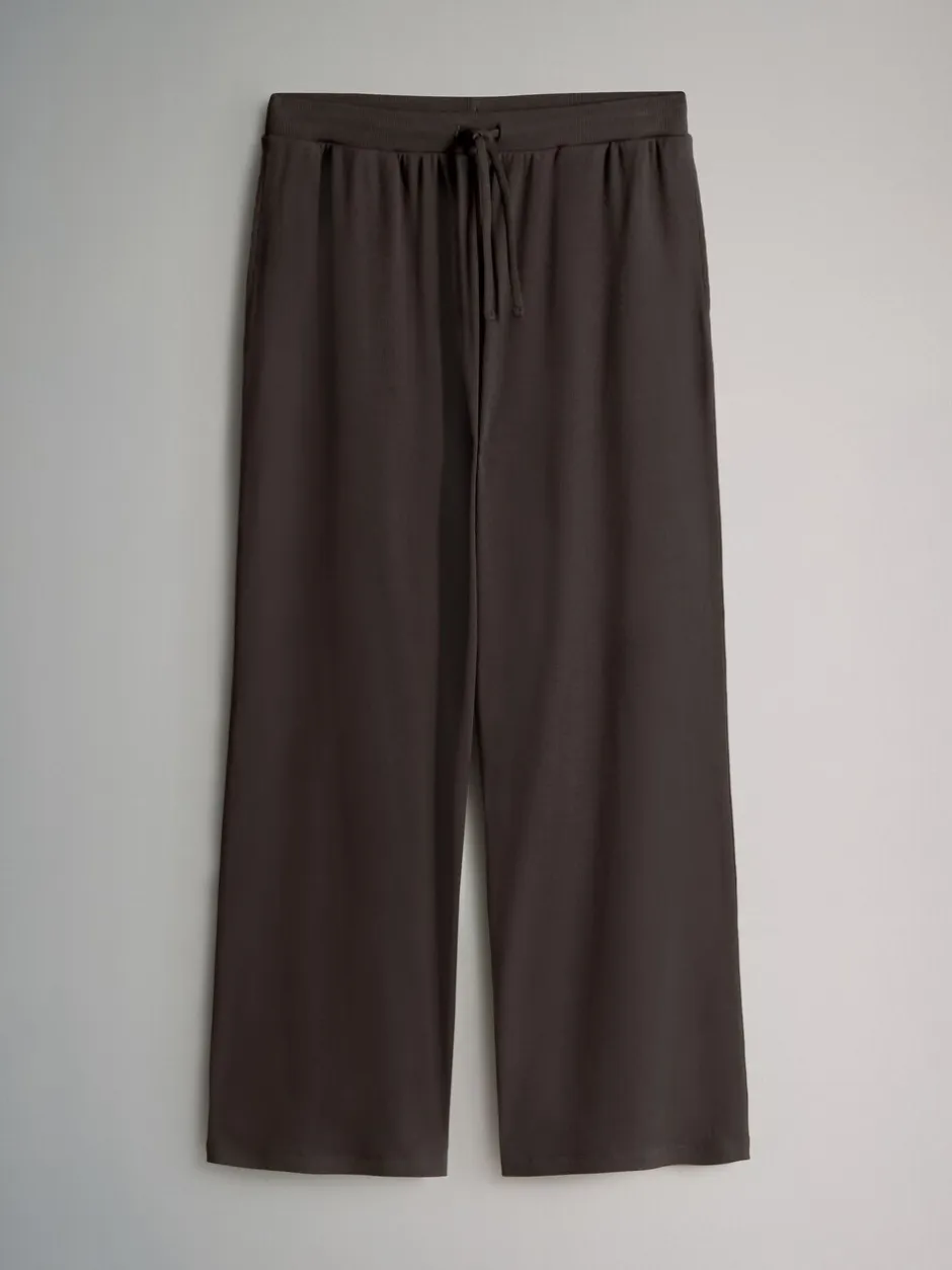 Sportkleding|The Set 2 Pack Ribbed Jersey Wide Leg Trouser