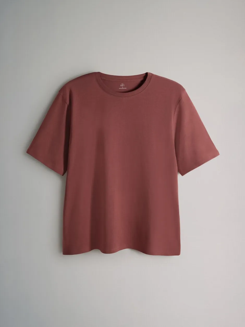 Tops En T-Shirts|The Set 10 Pack Short Sleeve Relaxed Fit Crew Neck T-Shirts