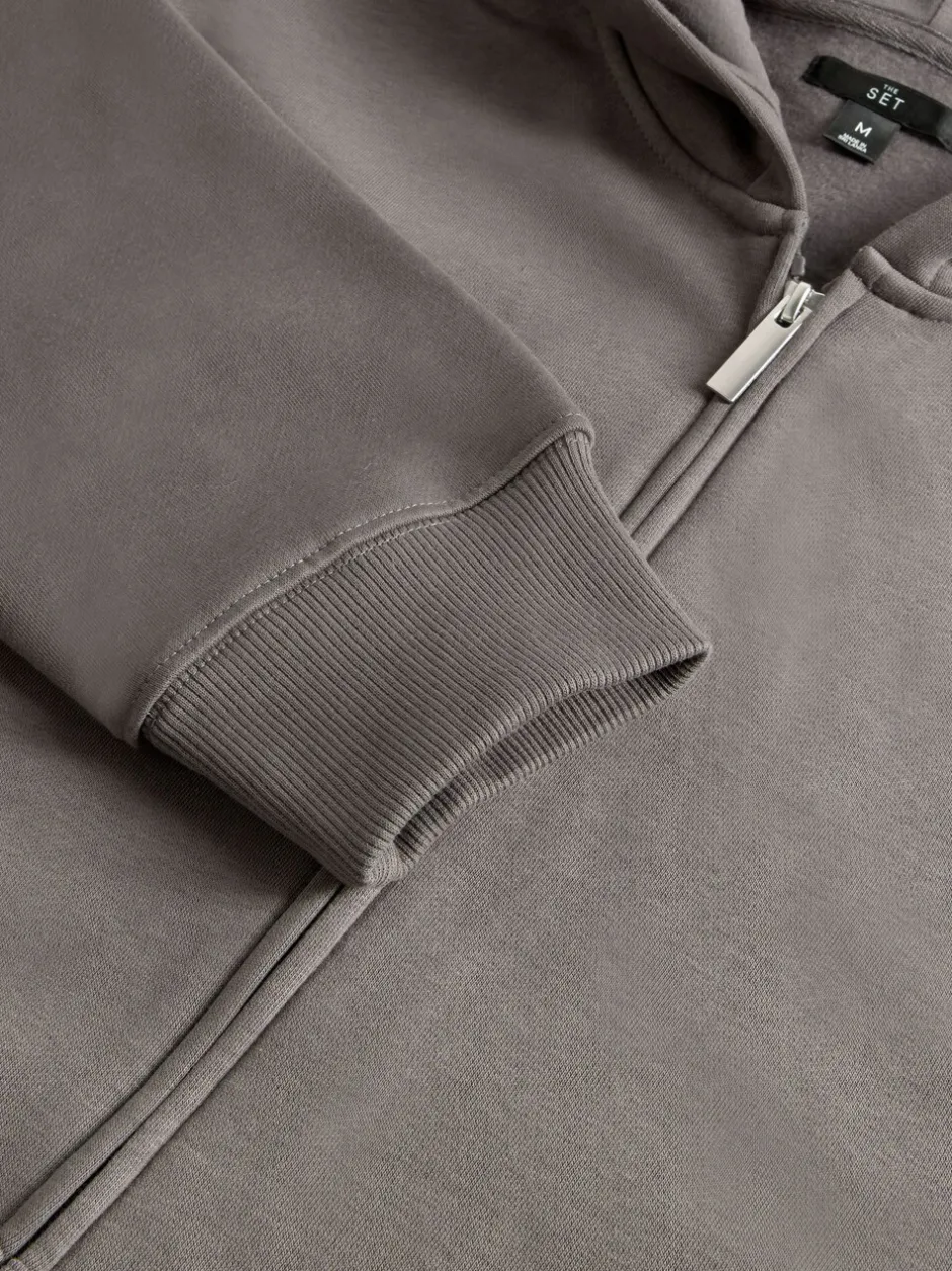 Loungewear|Sweaters En Hoody´S*The Set 3 Pack Zip Through Hooded Sweatshirt