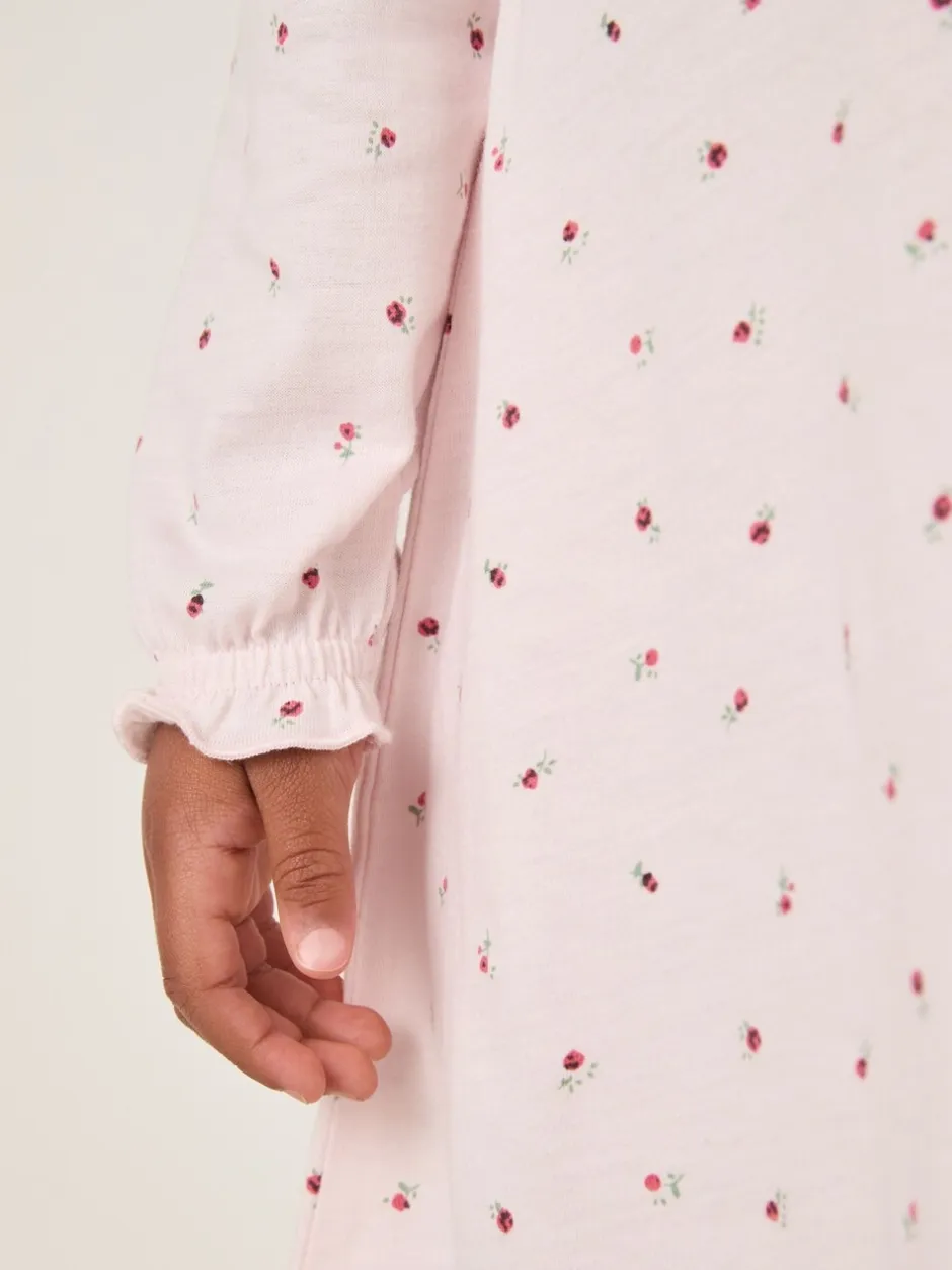 Nachtponnen*The White Company Pink Ines Floral Nightie
