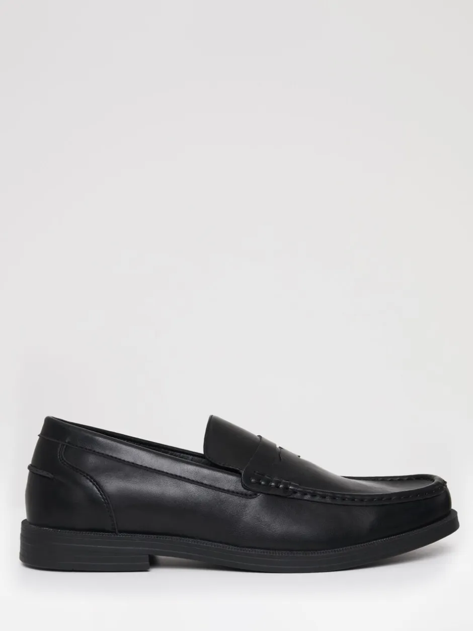 Schoenen*Threadbare Faux Leather Penny Loafers