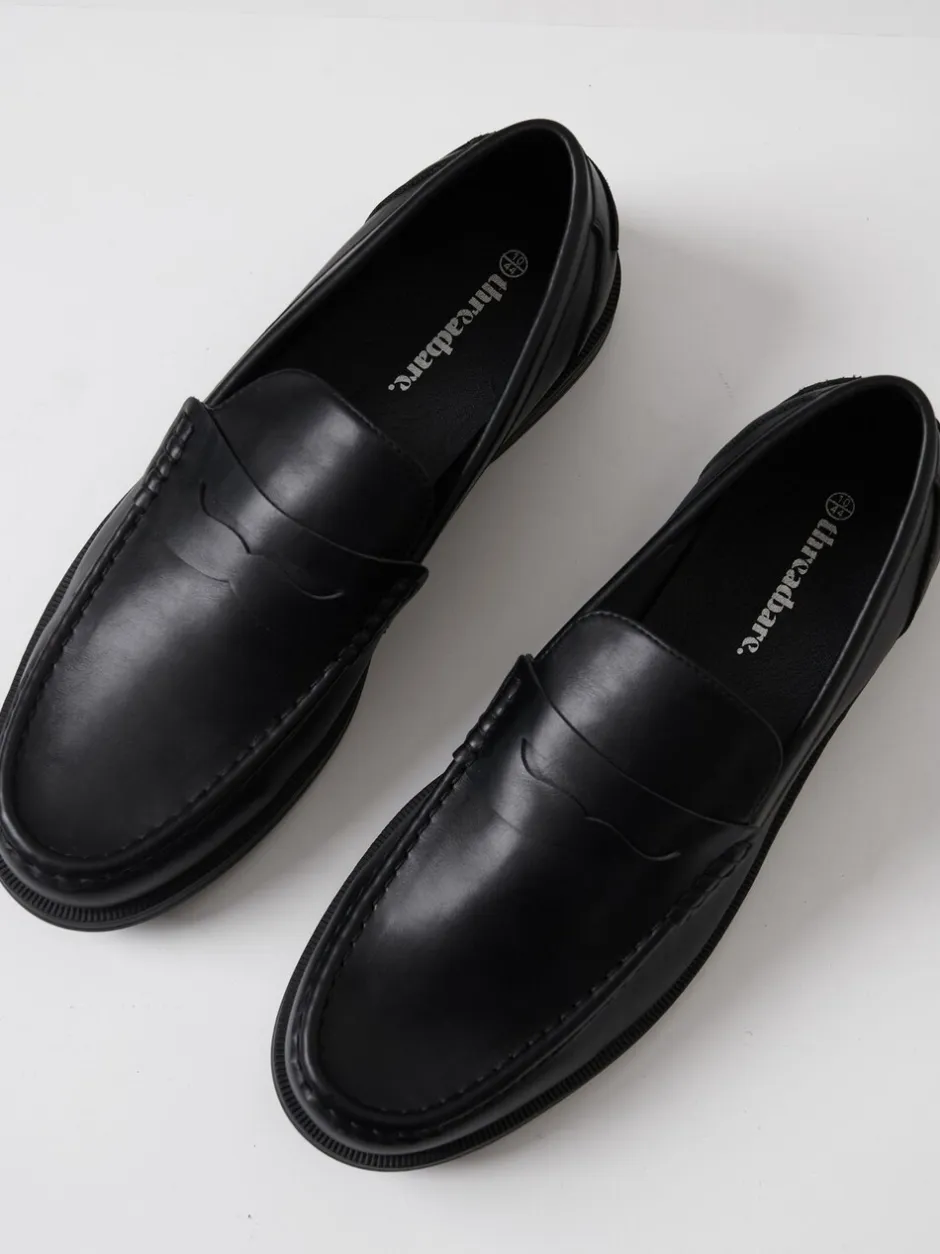 Schoenen*Threadbare Faux Leather Penny Loafers