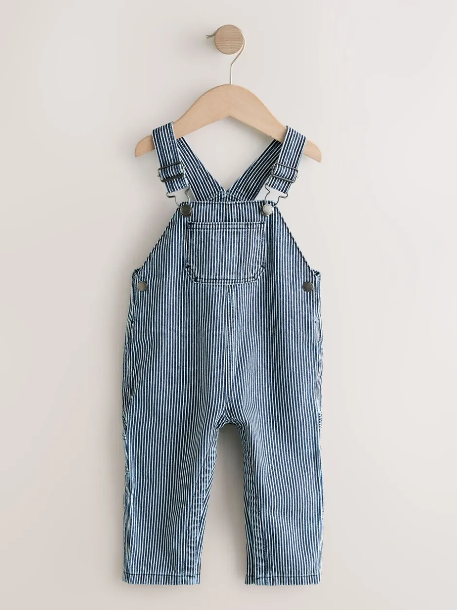Rompertjes En Tuinbroeken|Sets En Outfits*Next Tijkstreep - Tuinbroek (3mnd -7jr)