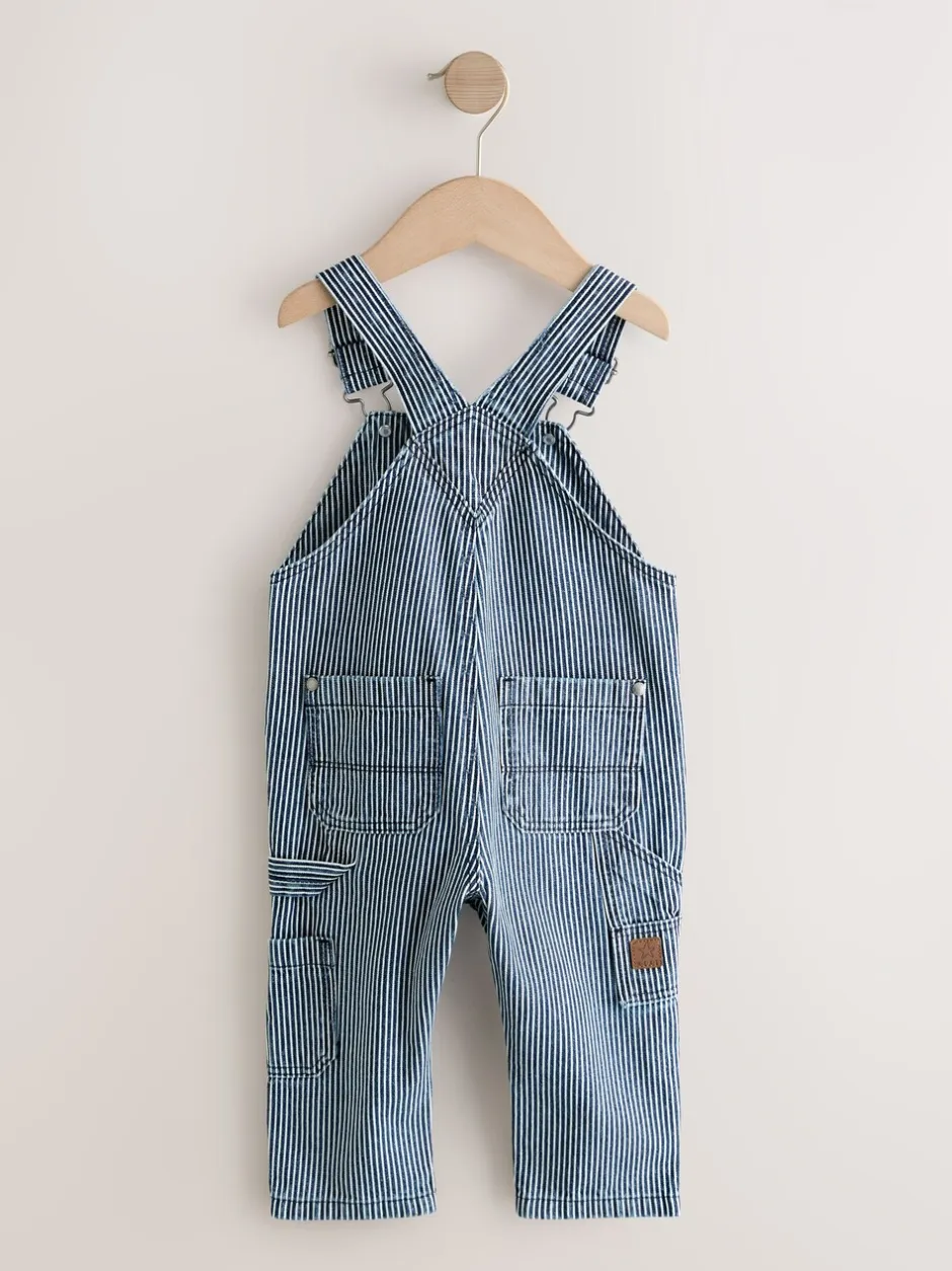 Rompertjes En Tuinbroeken|Sets En Outfits*Next Tijkstreep - Tuinbroek (3mnd -7jr)