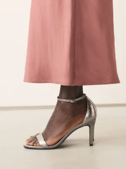 Schoenen Met Hakken*Next - Forever Comfort® Strappy Heeled Sandals Tin