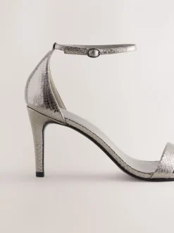 Schoenen Met Hakken*Next - Forever Comfort® Strappy Heeled Sandals Tin
