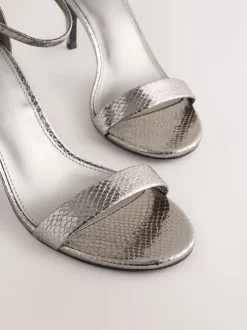 Schoenen Met Hakken*Next - Forever Comfort® Strappy Heeled Sandals Tin
