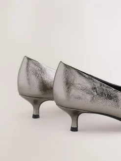 Schoenen Met Hakken|Next - Puntige lage naaldhakken schoenen Tin
