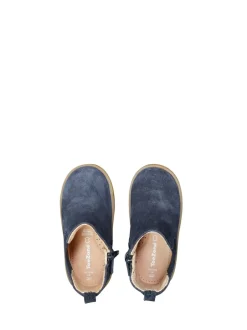 Boots*Toezone Sam suède leren Boots met elastische inzet en rits voor Jongens