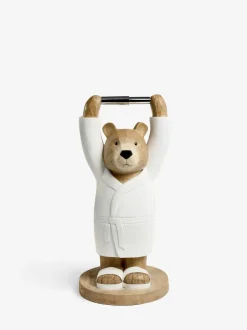 Badkameraccessoires*Next Toiletrolhouder en opberger Naturel Bertie Bear