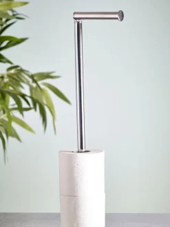 Badkameraccessoires*Next Toiletrolhouder met roterende bovenkant Chroom