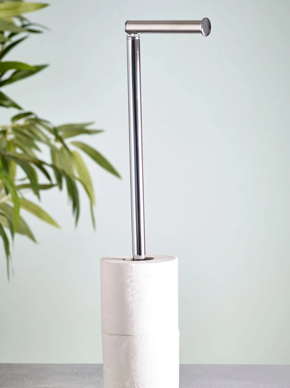 Badkameraccessoires*Next Toiletrolhouder met roterende bovenkant Chroom
