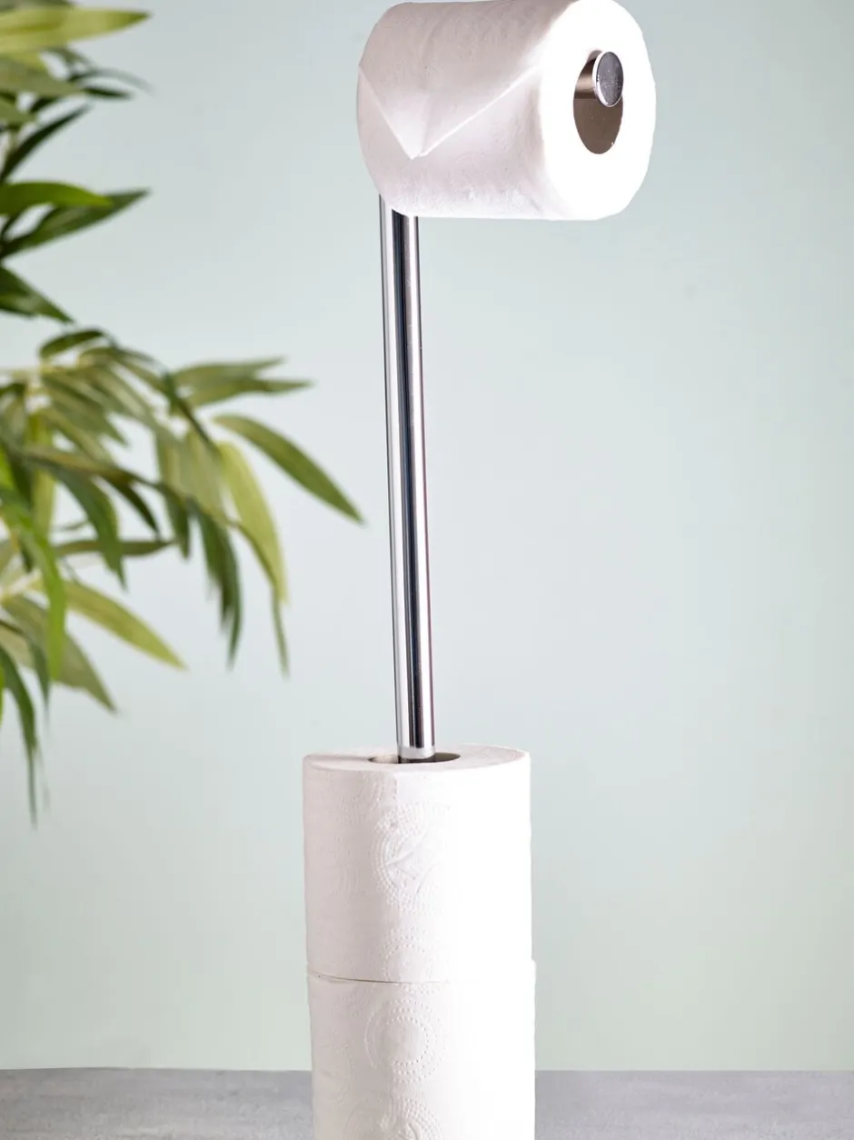 Badkameraccessoires*Next Toiletrolhouder met roterende bovenkant Chroom