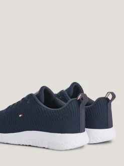 Sneakers|Tommy Hilfiger - Corporate gebreide hardloopschoenen