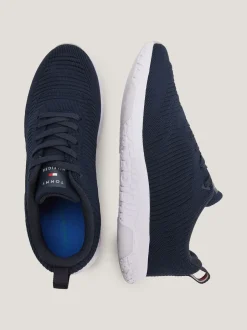 Sneakers|Tommy Hilfiger - Corporate gebreide hardloopschoenen