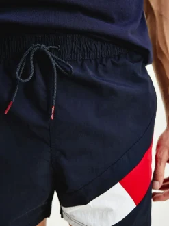 Badkleding*Tommy Hilfiger - Halflange zwemshort met trekkoord