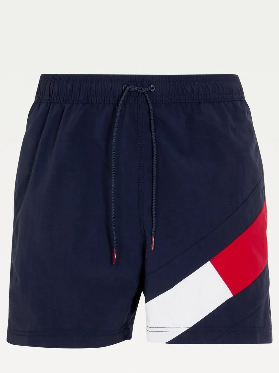 Badkleding*Tommy Hilfiger - Halflange zwemshort met trekkoord