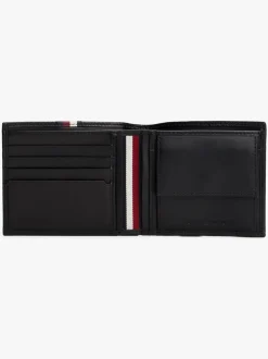 Portemonnees*Tommy Hilfiger Business Corporate Card and Coin Leather Wallet