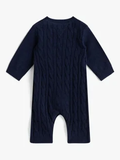 Rompertjes En Hemdjes|Rompertjes En Hemdjes|Tommy Hilfiger Cable Knit Relaxed Bodysuit