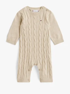 Rompertjes En Hemdjes|Rompertjes En Hemdjes*Tommy Hilfiger Cable Knit Relaxed Bodysuit