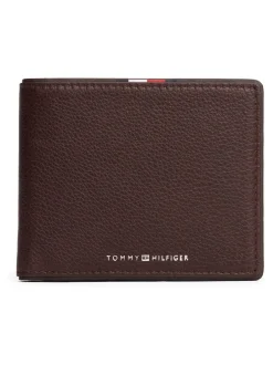 Portemonnees|Tommy Hilfiger Corporate Leather Card And Coin Wallet