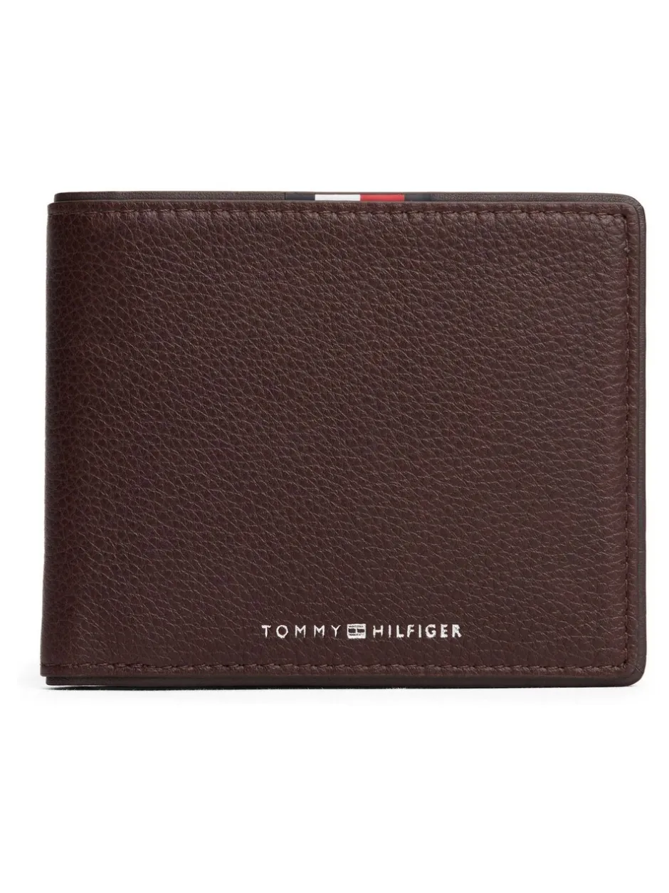 Portemonnees|Tommy Hilfiger Corporate Leather Card And Coin Wallet