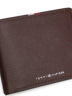Portemonnees|Tommy Hilfiger Corporate Leather Card And Coin Wallet