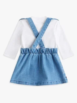 Rompertjes En Tuinbroeken|Tuinbroeken|Tommy Hilfiger denim tuinbroek