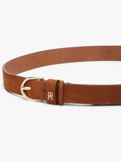 Ceintuurs*Tommy Hilfiger Essential Rounded Buckle Leather Belt