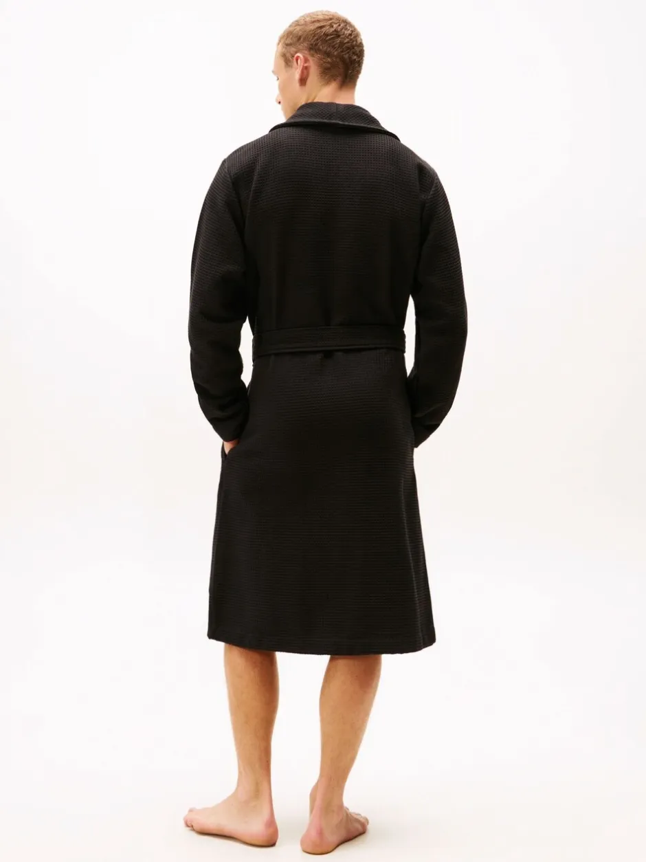 Kamerjassen En Badjassen*Tommy Hilfiger Essential Waffle Knit Robe