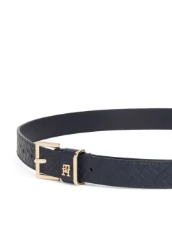 Ceintuurs|Tommy Hilfiger Leather Embossed Logo Belt
