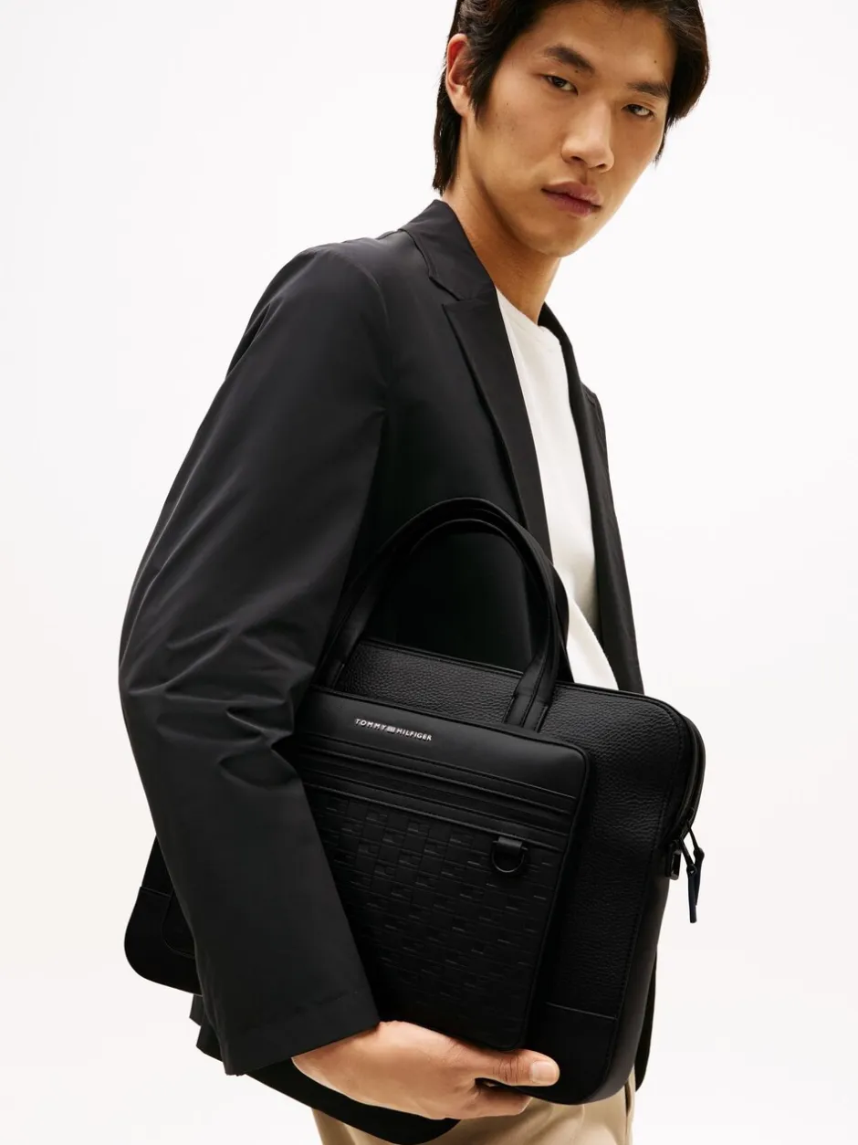 Tassen*Tommy Hilfiger Modern Repeat Flag Pocket Laptop Bag