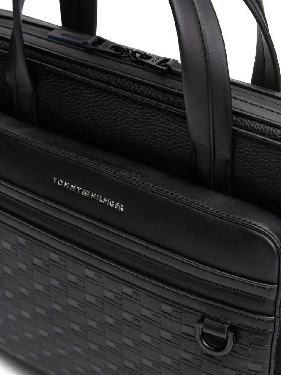 Tassen*Tommy Hilfiger Modern Repeat Flag Pocket Laptop Bag
