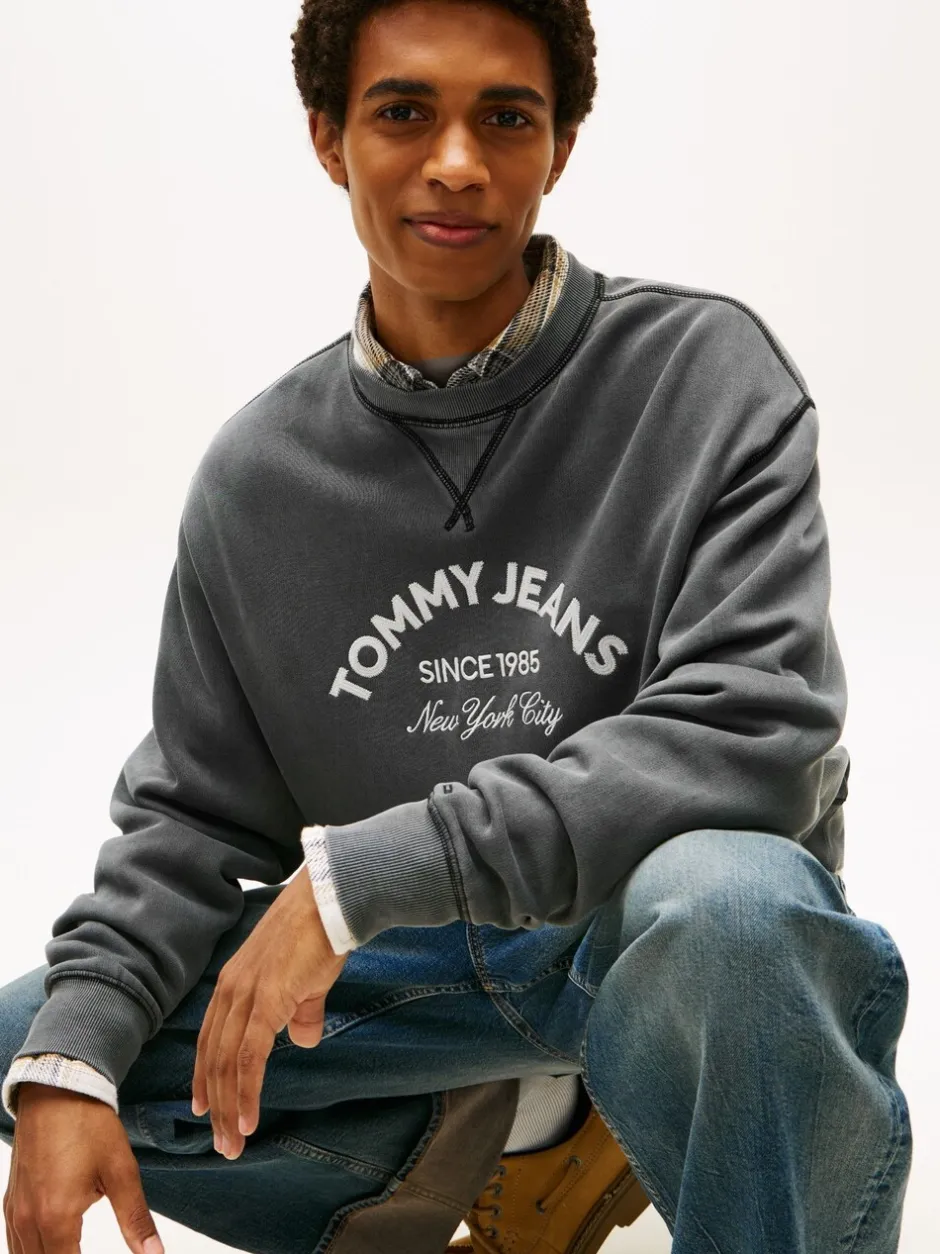 Sweaters En Hoody´S|Sweaters En Hoody´S|Tommy Jeans Arch Logo Appliqué Washed Sweatshirt